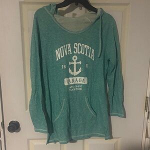 Teal Nova Scotia Women's Hoodie